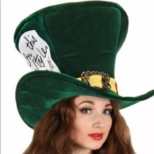 Alice in Wonderland MadHatter Hat Adjustable to any head size Womens Mens Teens